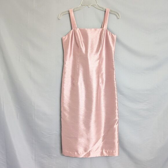 Alex Evenings Petite 4P Pink Shimmer Beaded Dress Jacket 2-PC Formal Cocktail - Picture 5 of 16